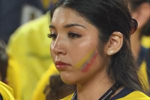 第90分鐘遭遇絕殺！厄瓜多爾女球迷一臉茫然